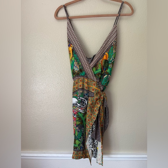 FARM Rio Multicolor Tropical Mini Dress - Picture 5 of 13